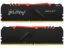  Зображення Kingston 32GB 3733MT/s DDR4 CL19 DIMM (Kit of 2) 1Gx8 FURY Beast RGB, EAN: 740617318982 